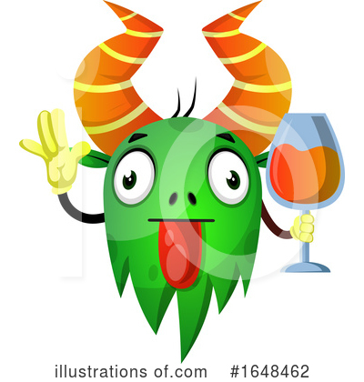 Royalty-Free (RF) Monster Clipart Illustration by Morphart Creations - Stock Sample #1648462
