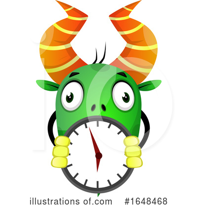 Royalty-Free (RF) Monster Clipart Illustration by Morphart Creations - Stock Sample #1648468