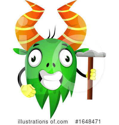 Royalty-Free (RF) Monster Clipart Illustration by Morphart Creations - Stock Sample #1648471