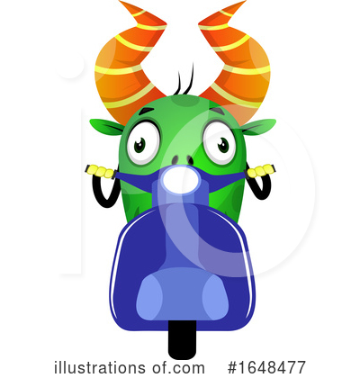Green Monster Clipart #1648477 by Morphart Creations