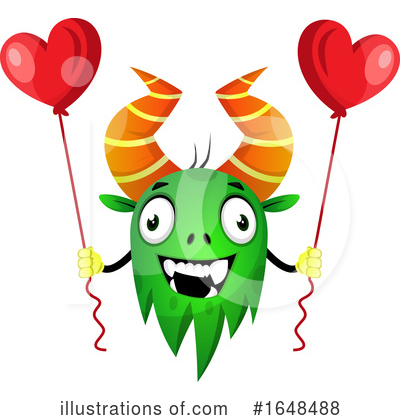 Royalty-Free (RF) Monster Clipart Illustration by Morphart Creations - Stock Sample #1648488