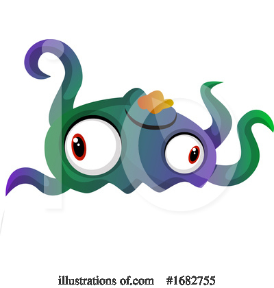 Royalty-Free (RF) Monster Clipart Illustration by Morphart Creations - Stock Sample #1682755