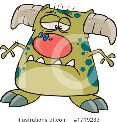 Monster Clipart #1719233 by toonaday