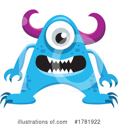 Monster Clipart #1781922 by Vector Tradition SM