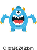 Monster Clipart #1802421 by Hit Toon