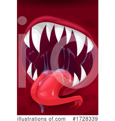 Royalty-Free (RF) Monster Mouth Clipart Illustration by Vector Tradition SM - Stock Sample #1728339