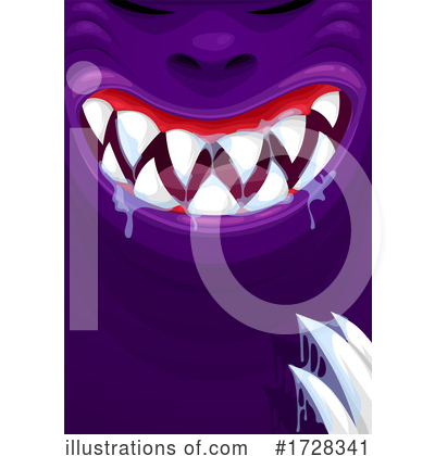 Royalty-Free (RF) Monster Mouth Clipart Illustration by Vector Tradition SM - Stock Sample #1728341