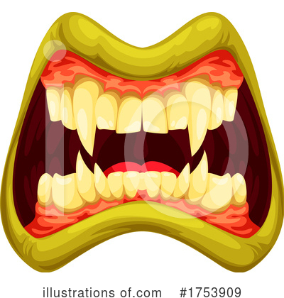 Royalty-Free (RF) Monster Mouth Clipart Illustration by Vector Tradition SM - Stock Sample #1753909