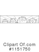 Monsters Clipart #1151750 by Cory Thoman