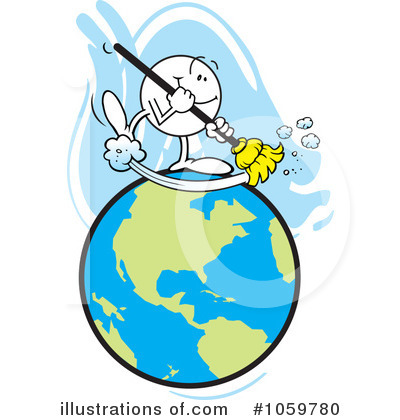 Cleaning Clipart #1059780 by Johnny Sajem