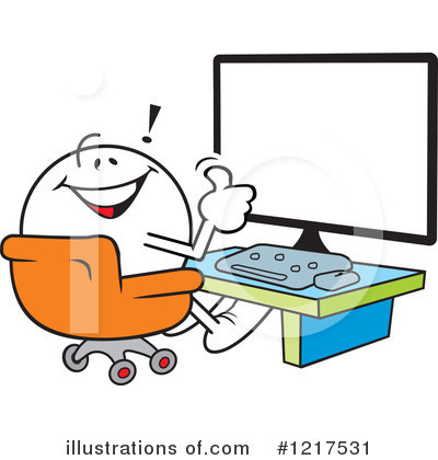 Royalty-Free (RF) Moodie Character Clipart Illustration by Johnny Sajem - Stock Sample #1217531