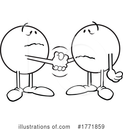 Handshake Clipart #1771859 by Johnny Sajem