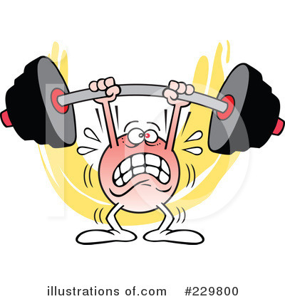 Weightlifting Clipart #229800 by Johnny Sajem
