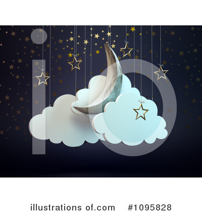 Clouds Clipart #1095828 by Mopic