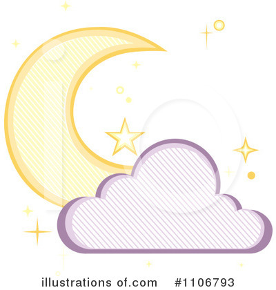 Royalty-Free (RF) Moon Clipart Illustration by Amanda Kate - Stock Sample #1106793