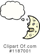 Moon Clipart #1187001 by lineartestpilot
