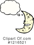 Moon Clipart #1216521 by lineartestpilot