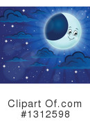 Moon Clipart #1312598 by visekart
