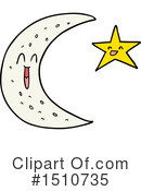 Moon Clipart #1510735 by lineartestpilot