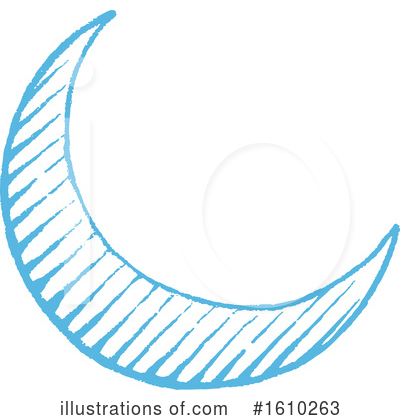 Royalty-Free (RF) Moon Clipart Illustration by cidepix - Stock Sample #1610263