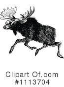Moose Clipart #1113704 by Prawny Vintage