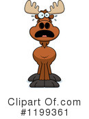 Moose Clipart #1199361 by Cory Thoman