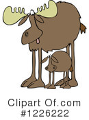 Moose Clipart #1226222 by djart