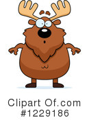 Moose Clipart #1229186 by Cory Thoman