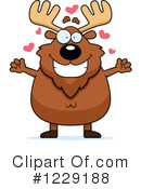 Moose Clipart #1229188 by Cory Thoman