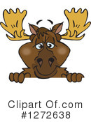 Moose Clipart #1272638 by Dennis Holmes Designs