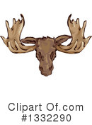 Moose Clipart #1332290 by BNP Design Studio