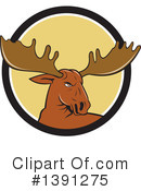 Moose Clipart #1391275 by patrimonio