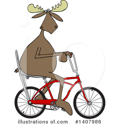 Bicycle Clipart #1407986 by djart
