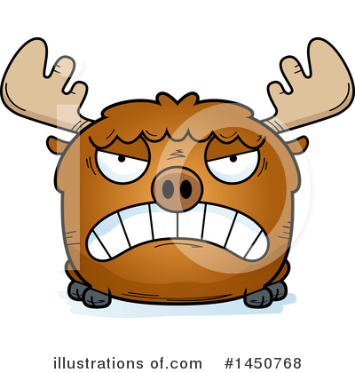 Royalty-Free (RF) Moose Clipart Illustration by Cory Thoman - Stock Sample #1450768