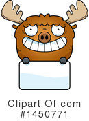 Moose Clipart #1450771 by Cory Thoman