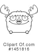 Moose Clipart #1451816 by Cory Thoman