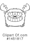 Moose Clipart #1451817 by Cory Thoman