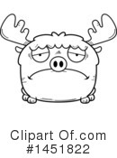 Moose Clipart #1451822 by Cory Thoman