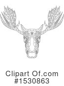 Moose Clipart #1530863 by patrimonio