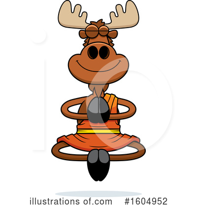 Moose Clipart #1604952 by Cory Thoman