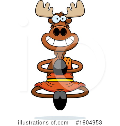 Moose Clipart #1604953 by Cory Thoman