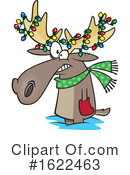 Moose Clipart #1622463 by toonaday