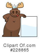 Moose Clipart #228865 by Cory Thoman