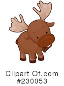 Moose Clipart #230053 by BNP Design Studio