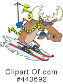 Moose Clipart #443692 by toonaday
