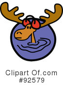 Moose Clipart #92579 by Andy Nortnik