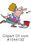 Mopping Clipart #1044132 by toonaday
