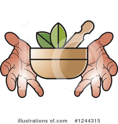 Herb Clipart #1244315 by Lal Perera
