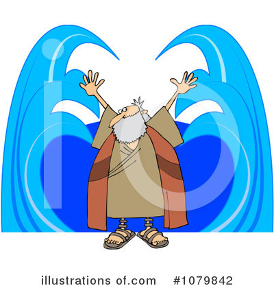 Royalty-Free (RF) Moses Clipart Illustration by djart - Stock Sample #1079842