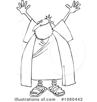 Moses Clipart #1080443 by djart